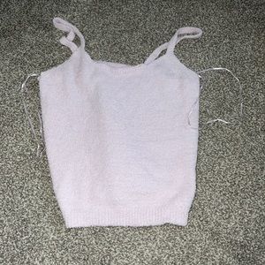 Sincerely Jules, XS crop top with matching cardigan.